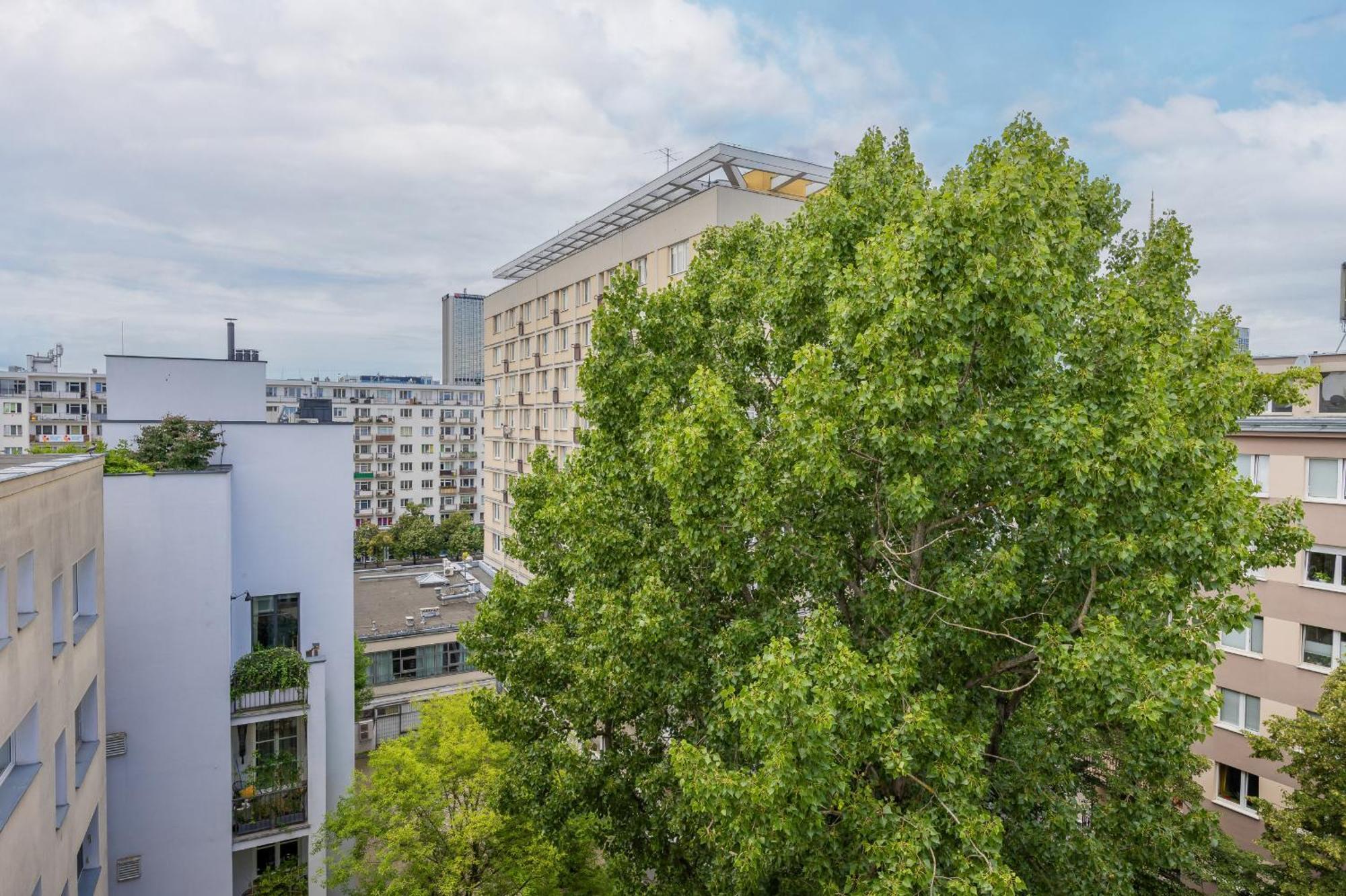 Hoza Apartament Studio W Centrum Warszawy Warsaw Luaran gambar